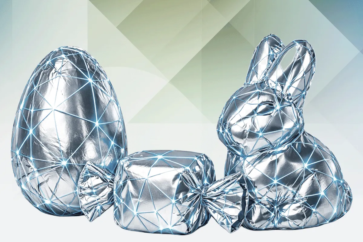 Aluminum wrapper prototypes for candies, pralines, and premium chocolate