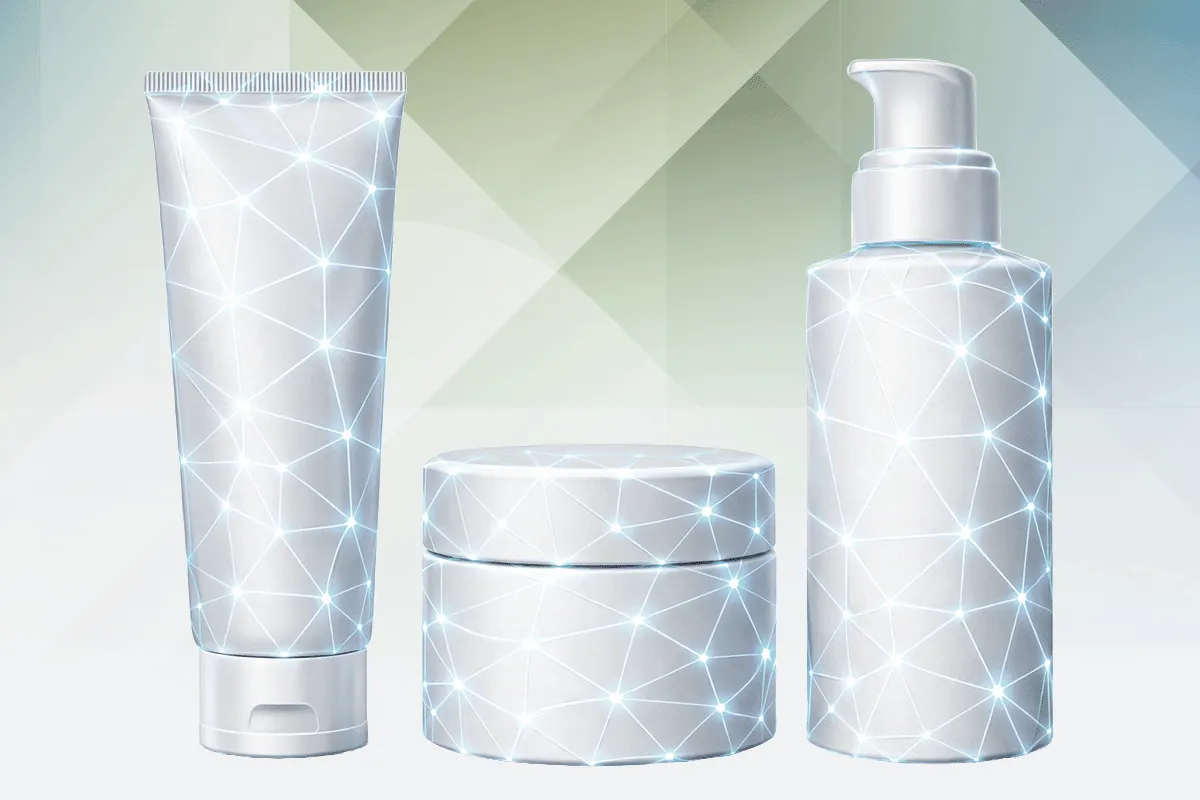 Cosmetic mockups tubes jars bottles for personal care products